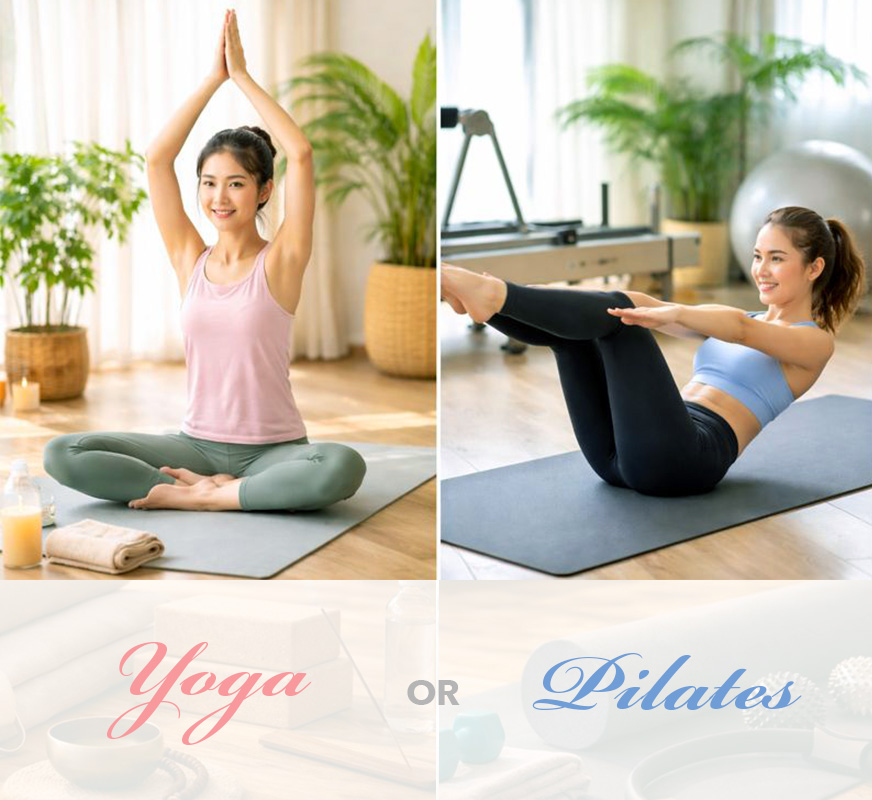 ヨガとピラティス比較50選！